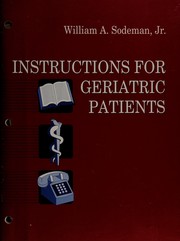 Instructions for geriatric patients /