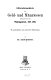 Litteraturnachweis uber Geld- und Munzwesen, insbesondere uber den Wahrungsstreit, 1871-1891. : Mit geschichtlichen und statistischen Erlauterungen.