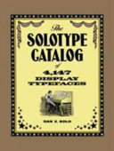 The solotype catalog of 4,147 display typefaces /