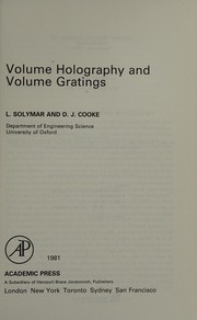 Volume holography and volume gratings /