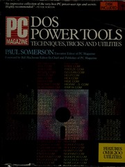 PC Magazine DOS power tools : techniques, tricks and utilities /