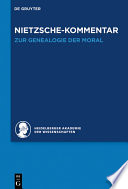 Historischer und kritischer Kommentar zu Friedrich Nietzsches Werken.