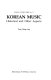 Korean music : historical and other aspects /