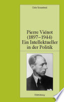 Pierre Viénot (1897-1944) : Ein Intellektueller in der Politik.