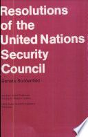 Resolutions of the United Nations Security Council /