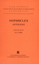 Sophoclis Antigone.