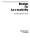 Design for accessibility /