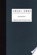 Local code : the constitution of a city at 42⁰N latitude /