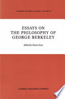 Essays on the Philosophy of George Berkeley /