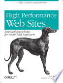 High performance web sites /