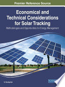 Economical and technical considerations for solar tracking : methodologies and opportunities for energy management /