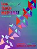 Learning to teach mathematics /