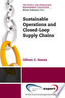 Sustainable operations and closed-loop supply chains /