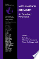 Mathematical Reliability: An Expository Perspective /