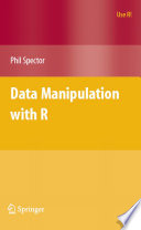 Data manipulation With R /