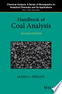 Handbook of coal analysis /