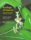Ecology of insects : concepts and applications /