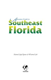 Adventure guide to southeast Florida /