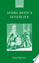 Aphra Behn's afterlife /