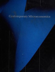 Contemporary microeconomics /