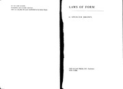 Laws of form /