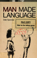 Man made language /