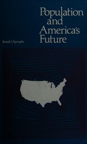 Population and America's future /