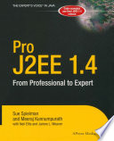 Pro J2EE 1.4 : from professional to expert /