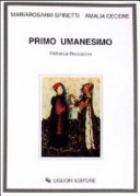 Primo umanesimo : Petrarca-Boccaccio /