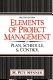 Elements of project management : plan, schedule, and control /