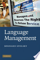 Language management /