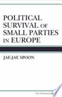Political survival of small parties in Europe /