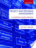 Project and program management : a competency-based approach /