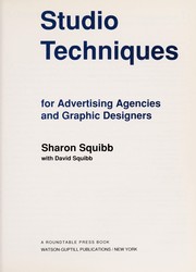 Studio techniques for advertising agencies and graphic designers /