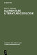 Elementare Literatursoziologie : ein Essay uber literatursoziologische Grundprobleme /