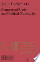 Elements of Social and Political Philosophy /