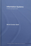 Information systems : critical perspectives /