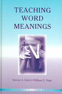 Teaching word meanings /