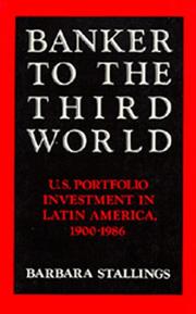 Banker to the Third World : U.S. portfolio investment in Latin America, 1900-1986 /