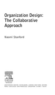 Organization design : the collaborative approach /