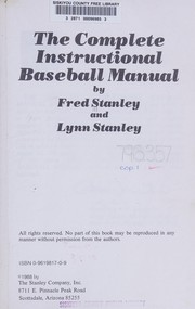 The complete instructional baseball manual /