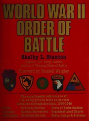 World War II order of battle /