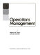 Operations management /