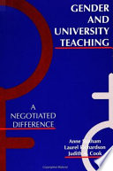 Gender and university teaching : a negotiated difference /