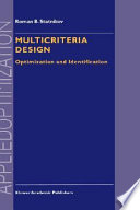 Multicriteria design : optimization and identification /