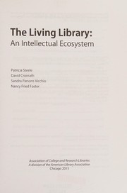 The Living Library : an intellectual ecosystem /