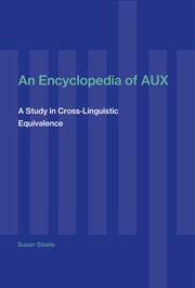 An encyclopedia of AUX : a study in cross-linguistic equivalence /