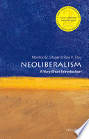 Neoliberalism : a very short introduction /