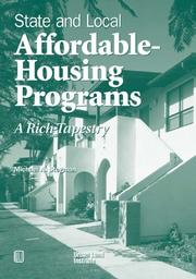 State and local affordable housing programs : a rich tapestry /