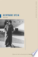 Gertrude Stein : selections /